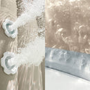 Corsica Pro - Intex PureSpa Vasca Idromassaggio Calacatta Quadrata, 4 posti, 140 Getti e 4 Jet, Riscaldatore, PVC, Multicolore, 175x175x71 cm