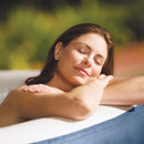 Minorca Pro - Intex PureSpa Bubble Blue Idromassaggio Gonfiabile, Rotonda, 4 posti, PVC, con 100 Getti e Accessori, Blu, ⌀ 180x66 cm