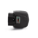 Sardegna Pro - Intex SPA PureSpa Bubble Glow Deluxe Idromassaggio Gonfiabile, Rotonda, 4 posti, PVC, con Illuminazione LED, 140 Getti e Accessori, Nero, ⌀ 196x71 cm