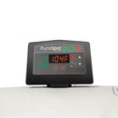 Sardegna Pro - Intex SPA PureSpa Bubble Glow Deluxe Idromassaggio Gonfiabile, Rotonda, 4 posti, PVC, con Illuminazione LED, 140 Getti e Accessori, Nero, ⌀ 196x71 cm