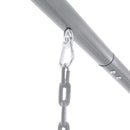 Intex Altalena con Seggiolino e Dondolo Nido, Acciaio, Grigio, 254x235x200 cm