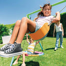 Intex Altalena con Seggiolino e Dondolo Nido, Acciaio, Verde e Azzurro, 254x235x200 cm