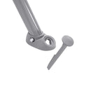 Intex Altalena con Due Seggiolini e Dondolo Nido, Acciaio, Grigio, 343x235x200 cm