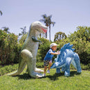 Intex Dinosauri Gonfiabili Assortiti, Tirannosauro o Stegosauro, 1 Pezzo