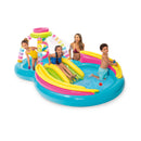 Intex Piscina Gonfiabile Play Center Rainbow, 295x191x109 cm, 2+ anni