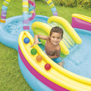 Intex Piscina Gonfiabile Play Center Rainbow, 295x191x109 cm, 2+ anni