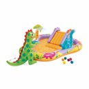 Intex Piscina Gonfiabile Play Center Dino Park, 201x157x69 cm, 2+ Anni