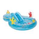 Intex Play Center Under The Sea Piscina Gonfiabile, con Palline, PVC, Multicolore, 310x193x71 cm