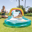 Intex Scivolo Acquatico Gonfiabile Surf, con Spruzzino e Due Mini Tavole Surf, PVC, Multicolore, 561x137x99 cm