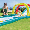 Intex Scivolo Acquatico Gonfiabile Surf, con Spruzzino e Due Mini Tavole Surf, PVC, Multicolore, 561x137x99 cm