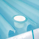 Intex Materassino Lounge Mare Gonfiabile Tropical, con Tettoia Parasole Removibile, 224x150x165