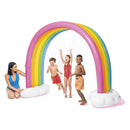 Intex Arcobaleno Gonfiabile con Spruzzo, 300x109x180 cm
