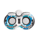 Intex Ciambella Gonfiabile Mare River Run Doppia, 2 posti, con mini frigo, PVC, Azzurro, 243x157 cm