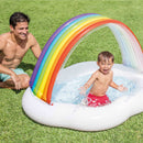 Intex Piscina Gonfiabile Baby Arcobaleno, 142x119x84 cm