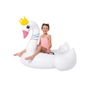Intex Cavalcabile Mare Gonfiabile Cigno Maestoso, PVC, Bianco, 142x137x99 cm