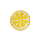 Intex Piscina Gonfiabile Rotonda Limone, Tre Anelli, PVC, Multicolore, 147x33 cm