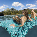 Intex Materassino Galleggiante Blu con Cuscinetti, 290x226 cm