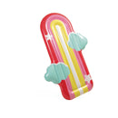 Intex Materassino Mare Gonfiabile Rainbow con Nuvole, PVC, Multicolore, 175x117x20 cm