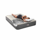 Intex Materasso Gonfiabile Matrimoniale TruAire, con Pompa Elettrica Incorporata, 152x203x33 cm