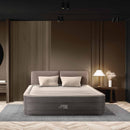 Intex Materasso Gonfiabile Matrimoniale TruAire Comfort Plush, con Pompa Elettrica Incorporata, 152x203x46 cm