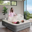 Intex Materasso Gonfiabile Matrimoniale TruAire Comfort Plush, con Pompa Elettrica Incorporata, 152x203x46 cm