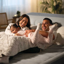 Intex Materasso Gonfiabile Matrimoniale Plush Headboard con Testiera, con Pompa Elettrica Incorporata, 152x236x86 cm