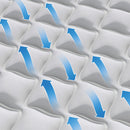 Intex Materasso Gonfiabile Dura-Beam Supreme Air-Flow Autogonfiante, 99x191x51 cm