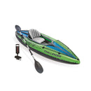 Intex Canoa Gonfiabile Challenger K1, 1 posto, 274x76x33 cm