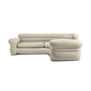 Intex Sofà Angolare Beige, 257x203x76 cm