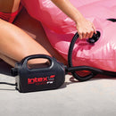 Intex Pompa Elettrica per gonfiaggio e sgonfiaggio, Accendisigari da auto, Plastica, Nero
