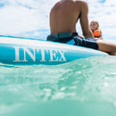 Intex Aqua Quest 240 SUP, con Pompa Manuale e Remo da 216 cm, 244x76x13 cm