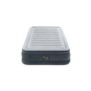 Intex Materasso Gonfiabile Dura-Beam Comfort Plush Singolo, con Pompa Elettrica Incorporata, PVC, Grigio, 99x191x33 cm
