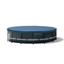 Intex Piscina Ultra XTR Frame rotonda con Pompa Filtro, Scaletta e Teli, 488x122 cm
