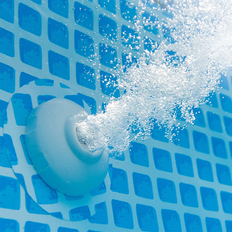 Intex Piscina Ultra XTR Frame rotonda con Pompa Filtro, Scaletta e Teli, 732x132 cm