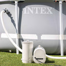 Intex Pompa Filtro a Cartuccia Krystal Clear, per Piscine Frame ⌀ 732 cm, 9463 L/h