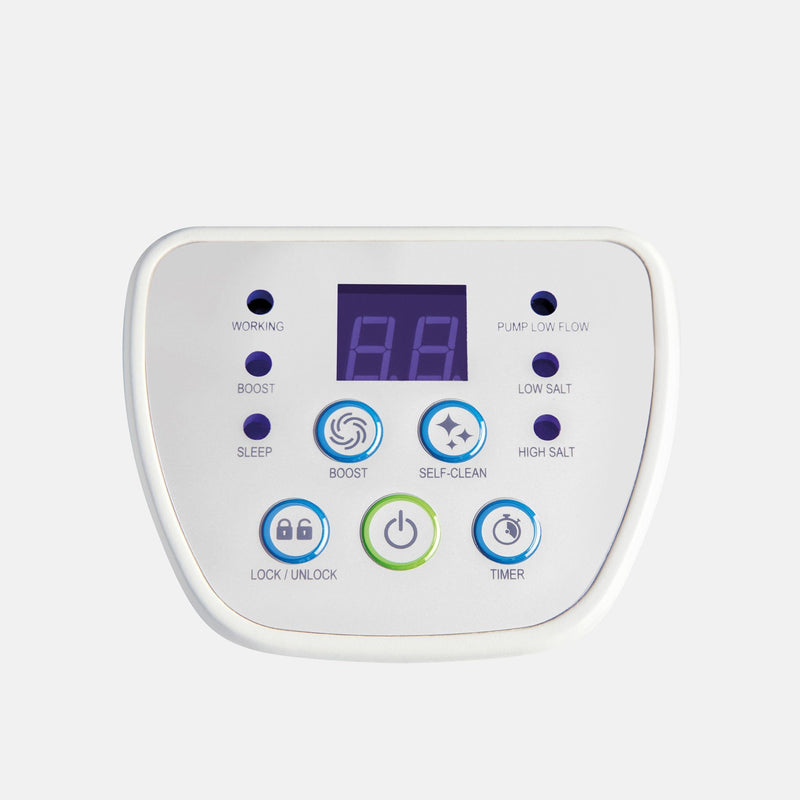 Intex Generatore Salino di Cloro Krystal Clear, per Pompa Filtro 1136-3785 L/h, Produzione Cloro 4 g/h, per Piscine Piccole fino a 17413 L, Plastica, Bianco