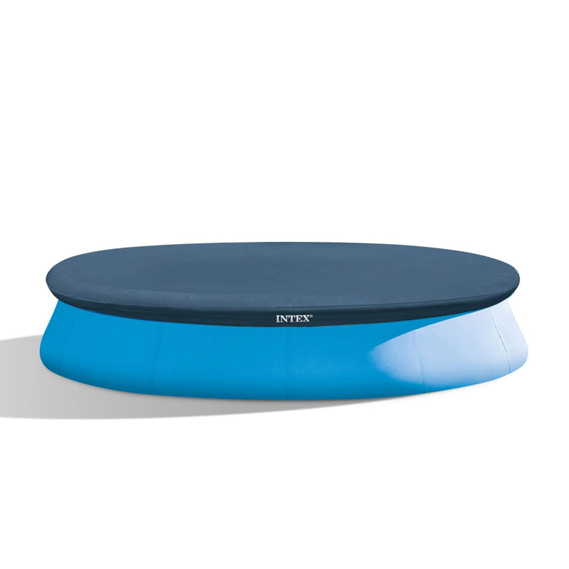 Intex Telo Copripiscina per piscina Easy, PVC, Blu, 366 cm