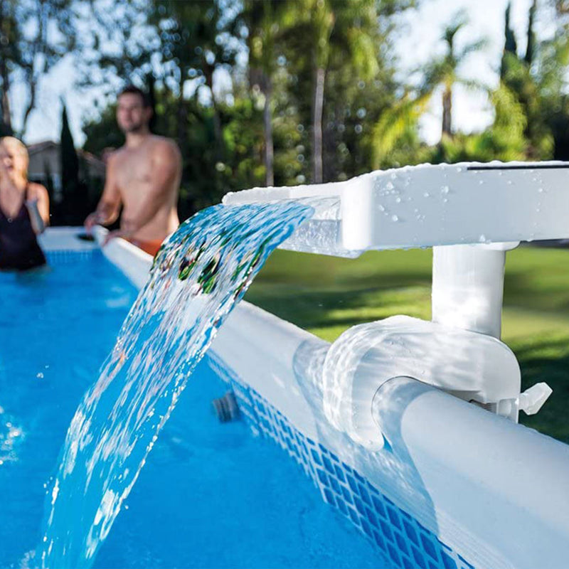 Intex Cascata con LED multicolore per Piscine Metal / Prisma / Ultra XTR Frame