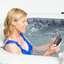 Naxos Pro - Intex PureSpa Greystone Deluxe quadrata, 4 posti, 175x175x71 cm