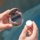 Capri Pro - Intex Vasca Idromassaggio Gonfiabile Simple Spa, 4 posti, Grigio, ⌀ 196x66 cm