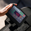 Sardegna Pro - Intex SPA PureSpa Bubble Glow Deluxe Idromassaggio Gonfiabile, Rotonda, 4 posti, PVC, con Illuminazione LED, 140 Getti e Accessori, Nero, ⌀ 196x71 cm