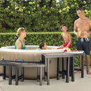 Intex Panchina per PureSpa Rotonda 4 posti, 2 pezzi medi + 2 pezzi alti