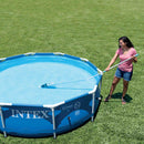 Intex Aspirapolvere Vacuum Ricaricabile ZR100 per Piscine e Spa, con Asta 239 cm e due Teste Aspiratrici