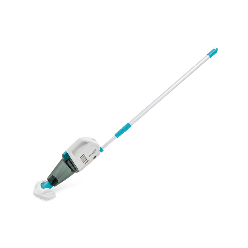 Intex Aspirapolvere Vacuum Ricaricabile ZR100 per Piscine e Spa, con Asta 239 cm e due Teste Aspiratrici