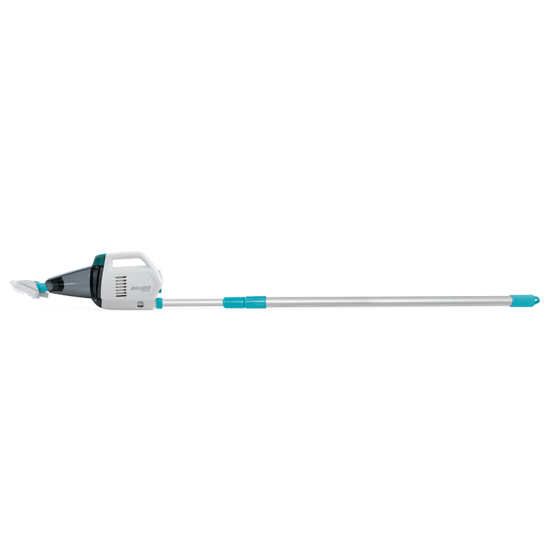 Intex Aspirapolvere Vacuum Ricaricabile ZR100 per Piscine e Spa, con Asta 239 cm e due Teste Aspiratrici