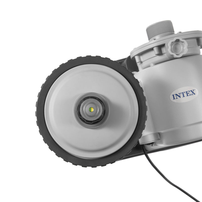 Intex Pompa Filtro a Cartuccia, Flusso Acqua 9463 L/h, Flusso Sistema 6624 L/h