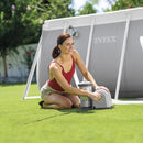 Intex Pompa Filtro a Cartuccia, Flusso Acqua 9463 L/h, Flusso Sistema 6624 L/h