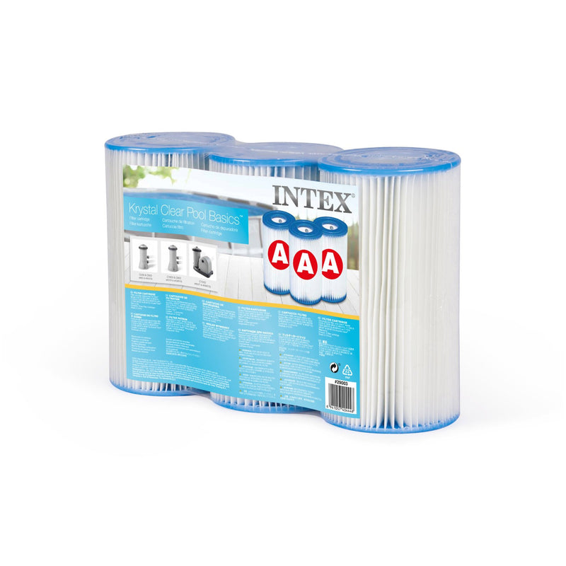 Intex Cartuccia Modello A, 3 pezzi, Bianco