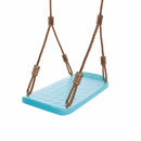 Intex Seggiolino Altalena Azzurro con Corde, Plastica, 69x35x150 cm