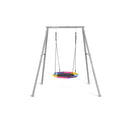 Intex Altalena con Dondolo Nido Ottagonale, Acciaio, Grigio, 201x235x200 cm